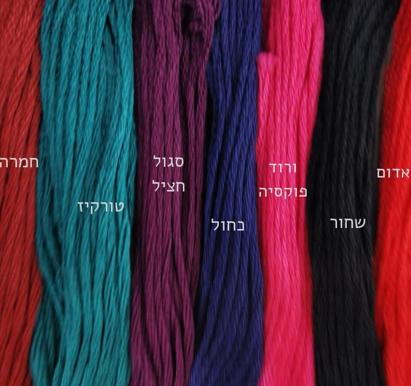 עגיל אליה עם רקמת לבחירתך