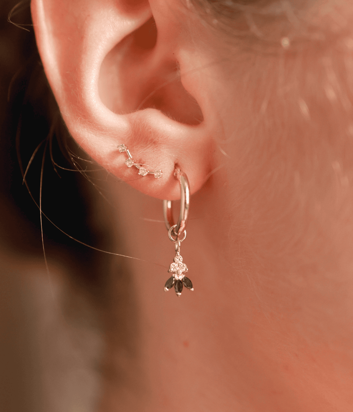 חישוקי לוטוסים | זהב 14k