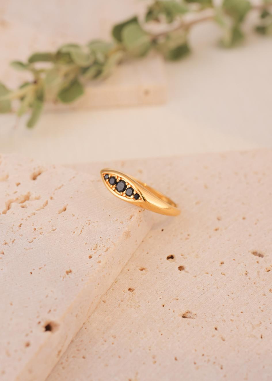 טבעת ליאן | ציפוי זהב