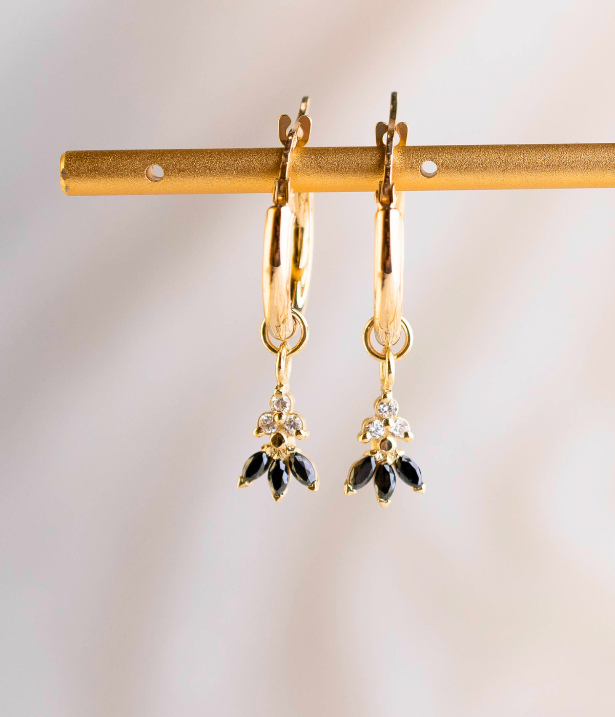 חישוקי לוטוסים | זהב 14k