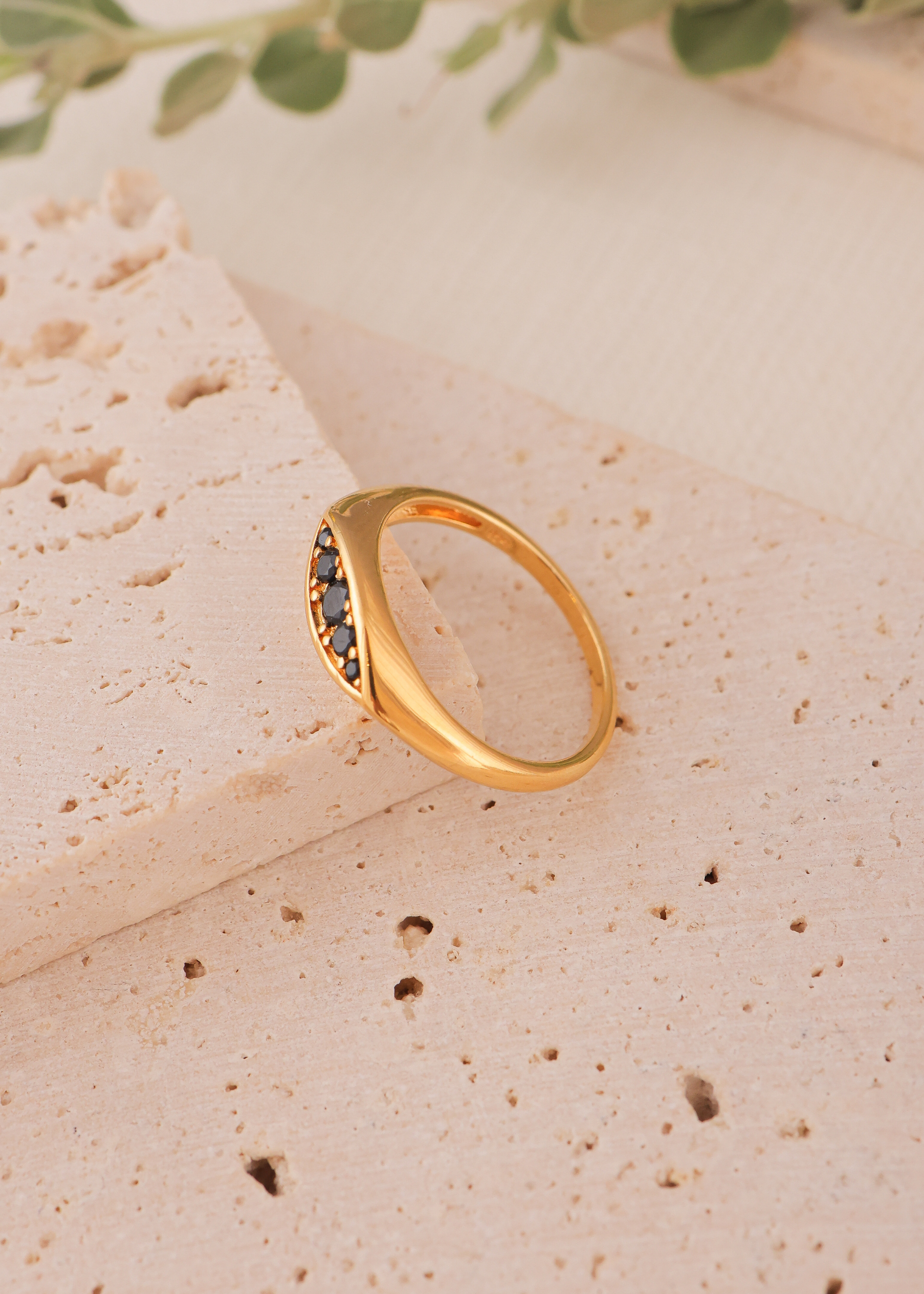 טבעת ליאן | ציפוי זהב