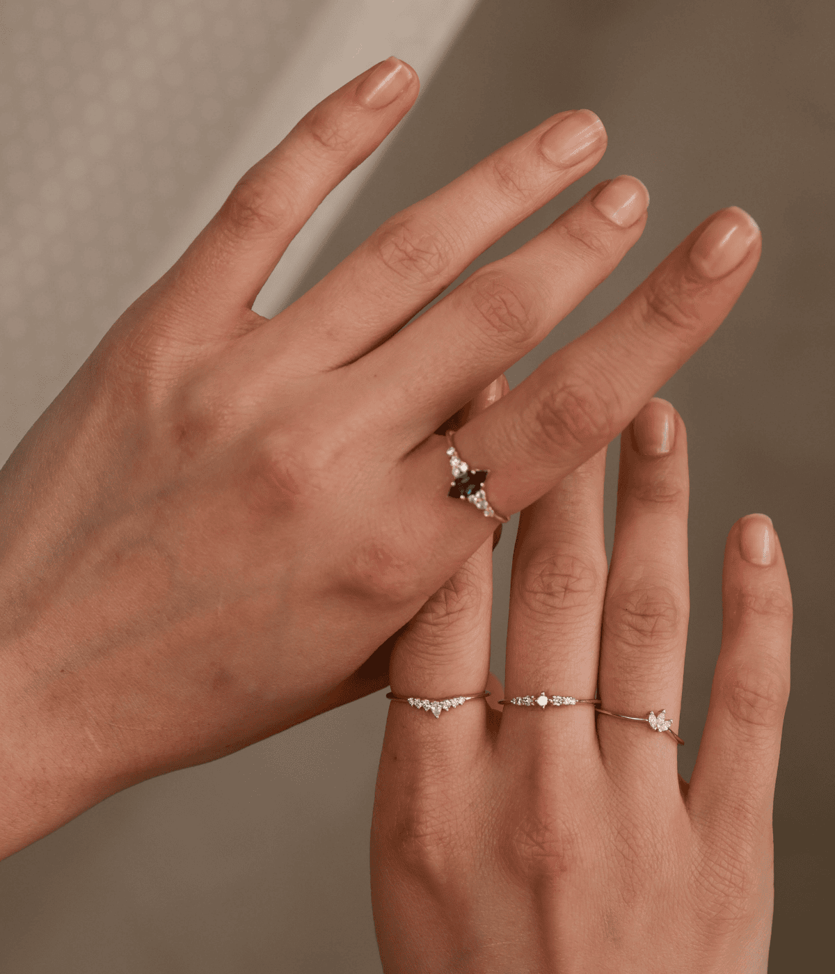 טבעת אליזבט- טופז לונדון | זהב 14k