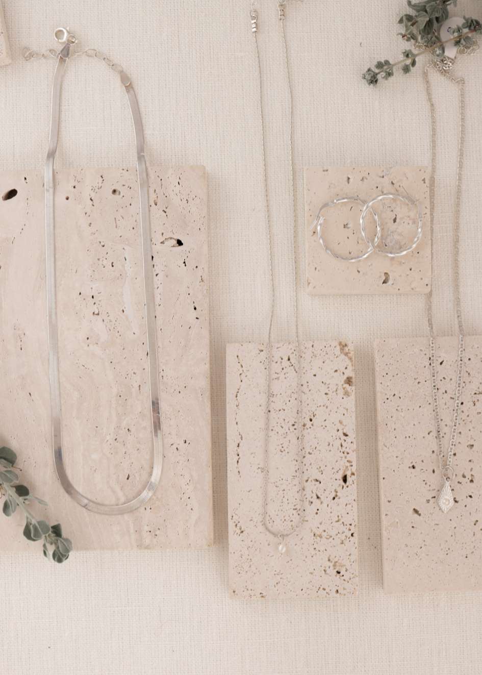 925 שרשרת פנינת האור | כסף