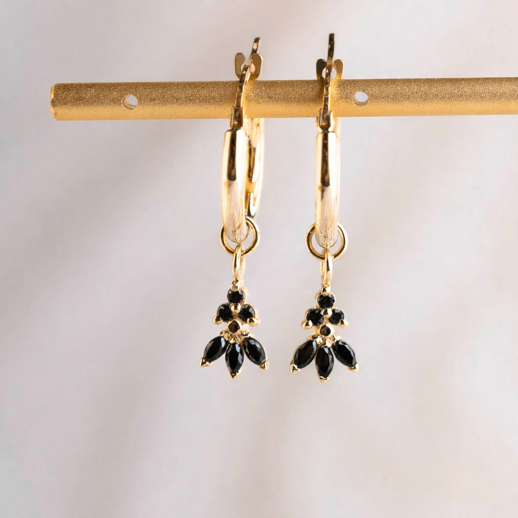 חישוקי לוטוסים | זהב 14k