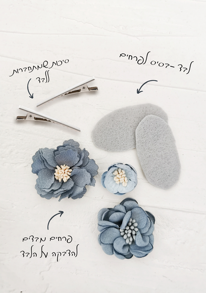 ערכת הכנת סיכות לשיער DIY