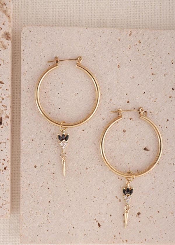 עגילי לוטוס גדולים