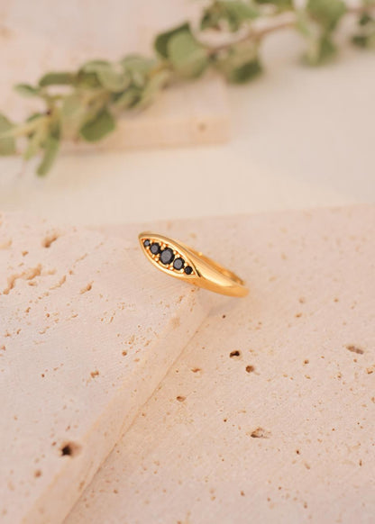 טבעת ליאן | ציפוי זהב