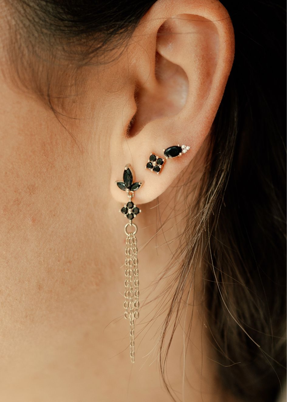 עגילי טיפה | כסף 925