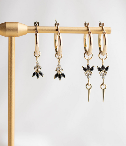 חישוקי לוטוסים  |  זהב 14k