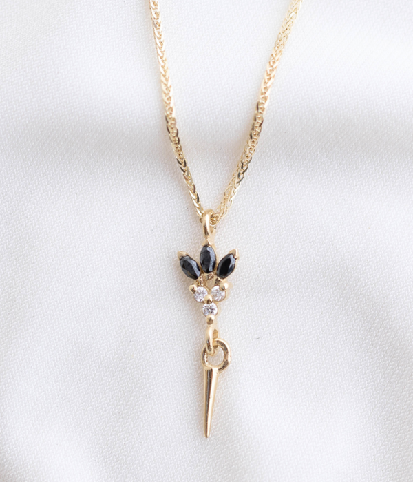 שרשרת לוטוס | זהב 14k