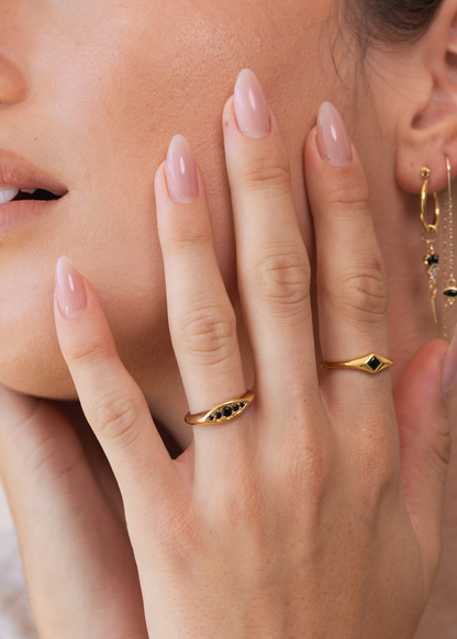 טבעת ליאן | ציפוי זהב