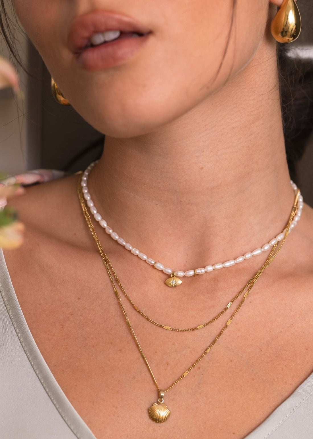 שרשרת פנינים עין טובה