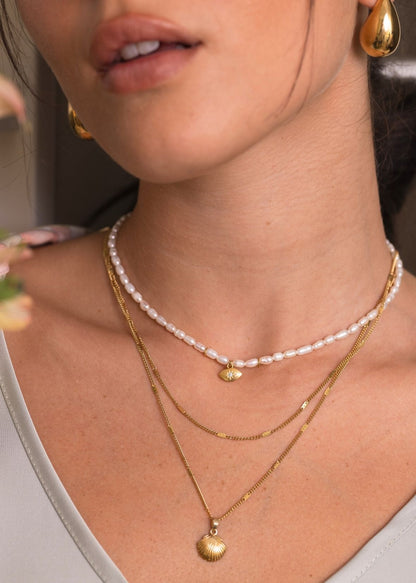 שרשרת פנינים עין טובה