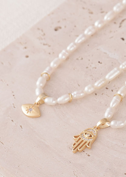 שרשרת פנינים עין טובה