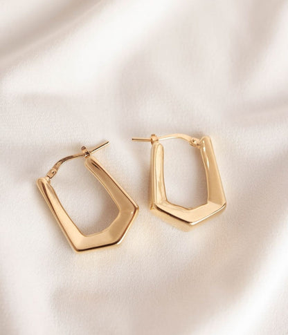 עגילי מאיה | זהב 14k