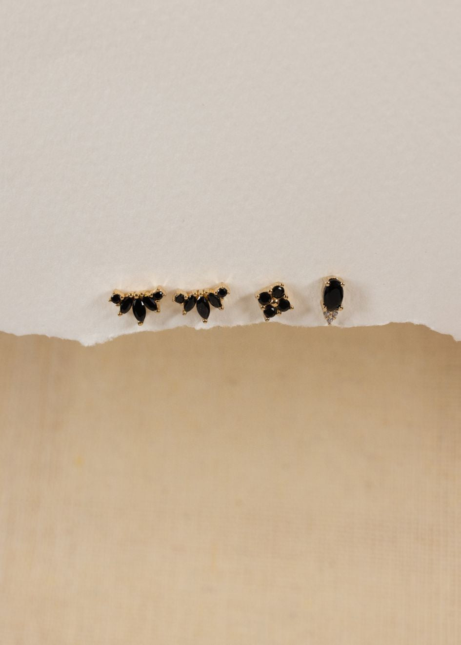 סט עלמא | 4 עגילים צמודים