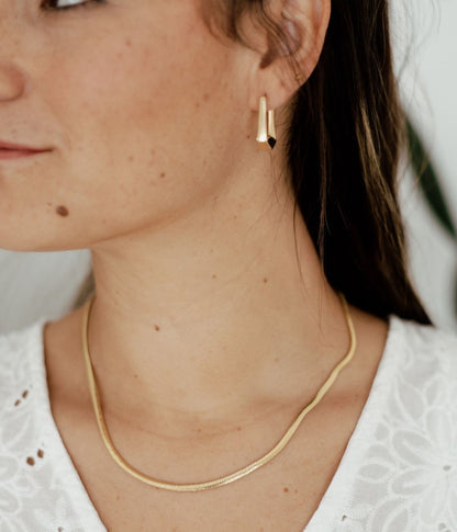 עגילי מאיה | זהב 14k