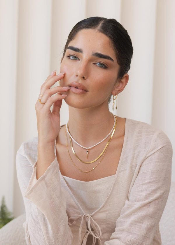 שרשרת ענבר | מתנה ברכישה מעל 300₪