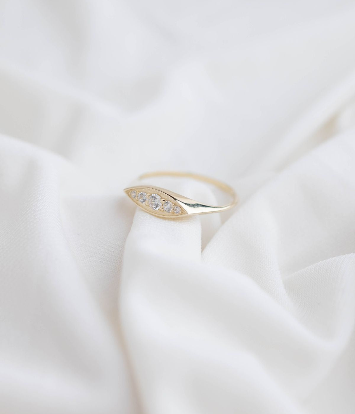 טבעת ליאן | זהב 14k