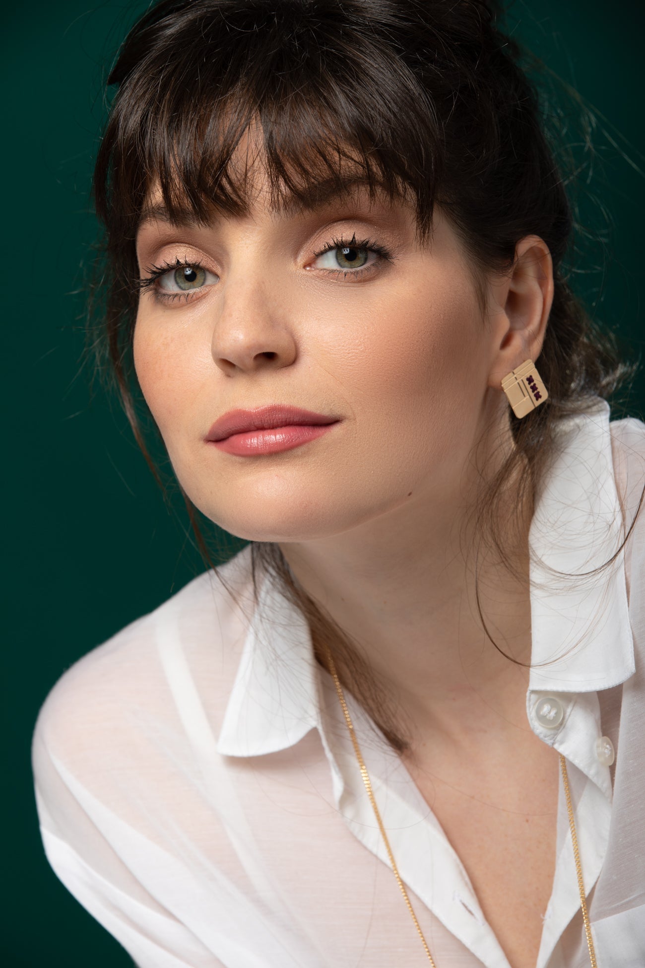 עגיל אליאנה עם רקמה לבחירתך