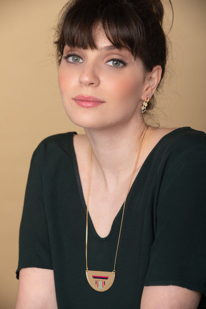 עגיל יולי עם רקמה לבחירתך