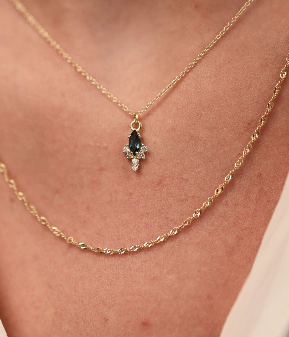 שרשרת זהב 14k  | מסולסלת -ליה