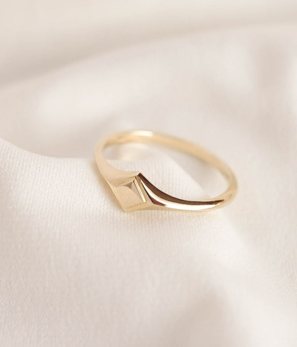 טבעת חותם | זהב 14k