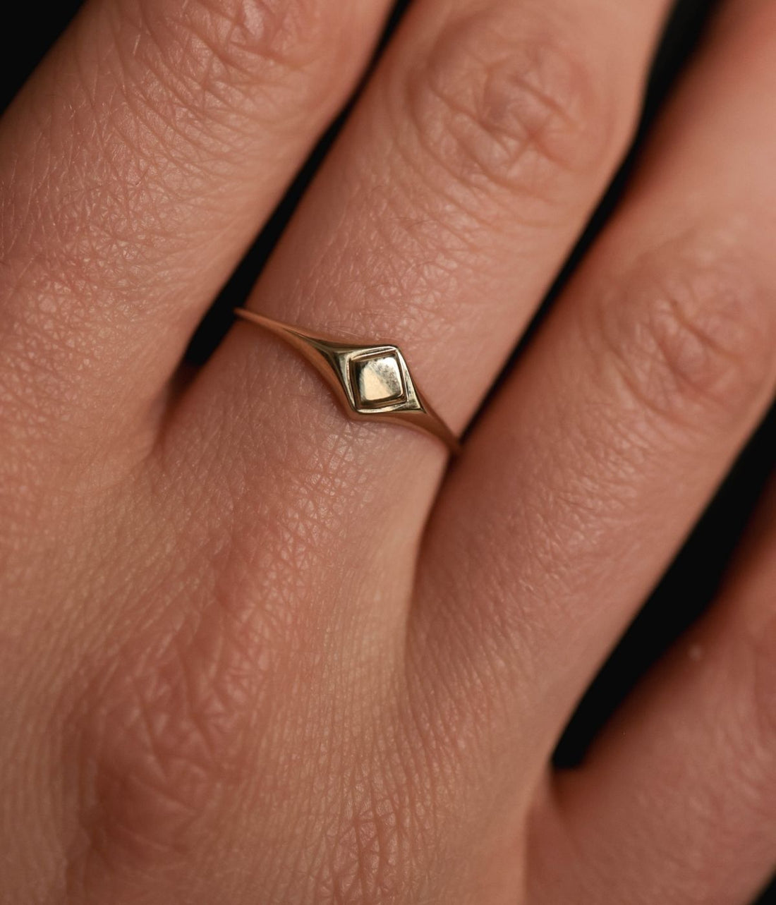 טבעת חותם | זהב 14k