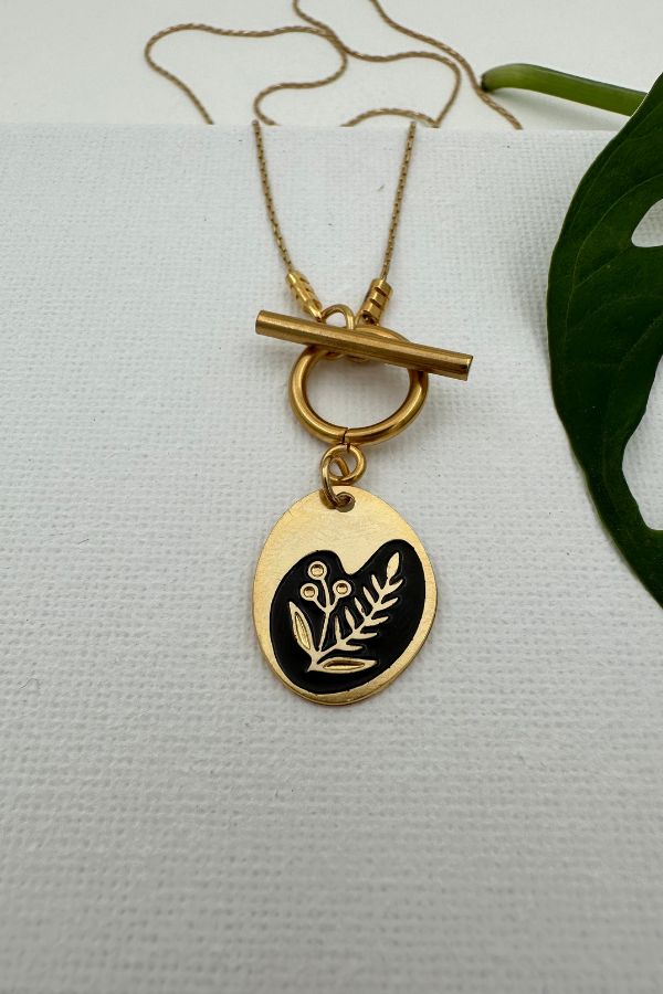 שרשרת פריחת אירוס דו צדדית עם סגירה מקדימה