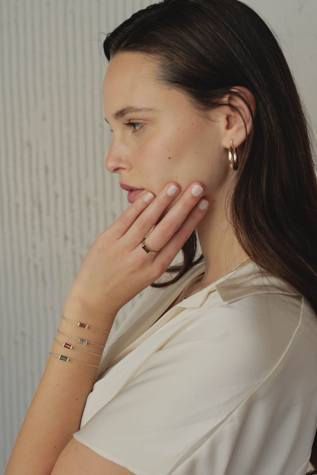 עגילי סופי | זהב 14K