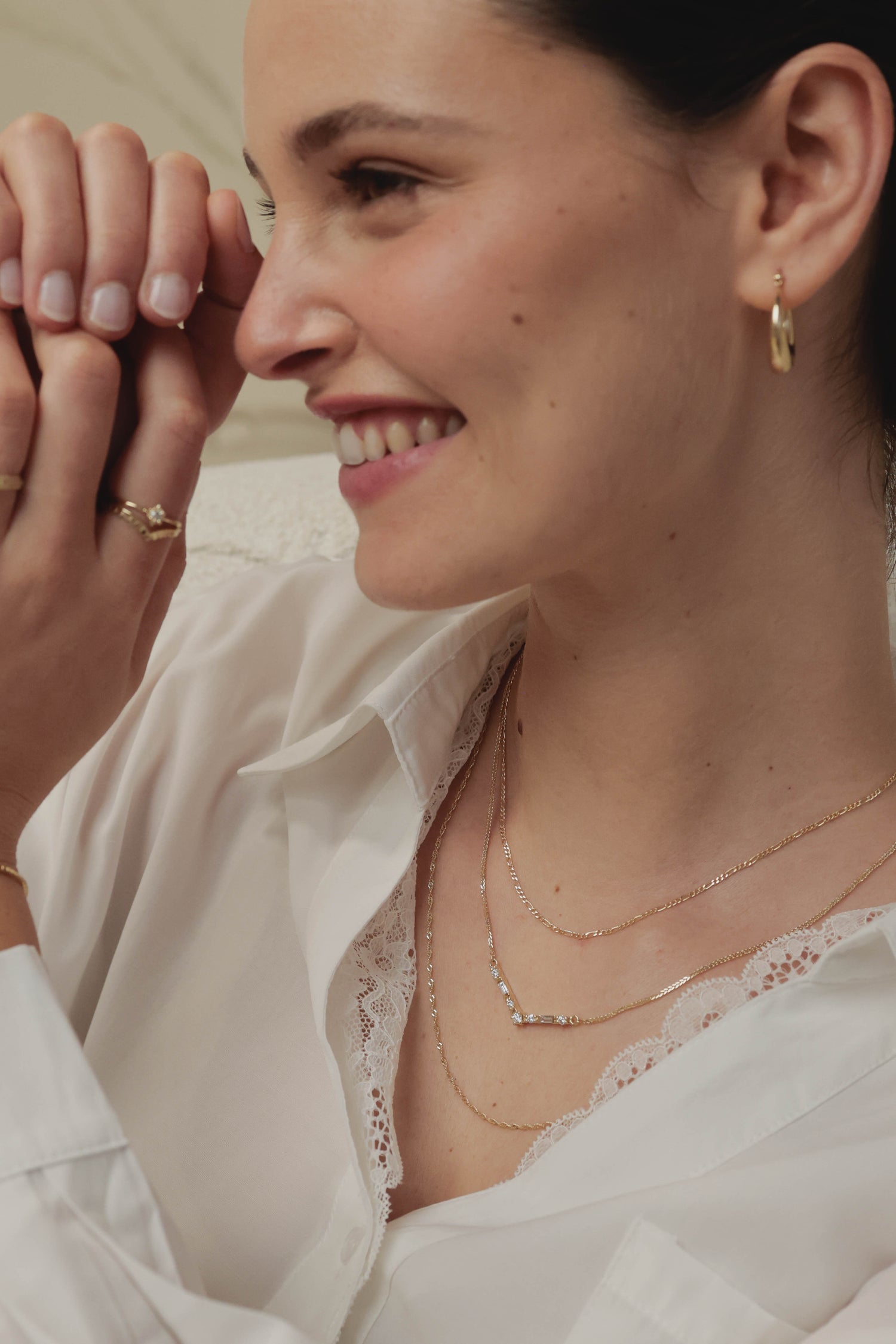 סט טבעות יהל - יהלום | זהב 14K