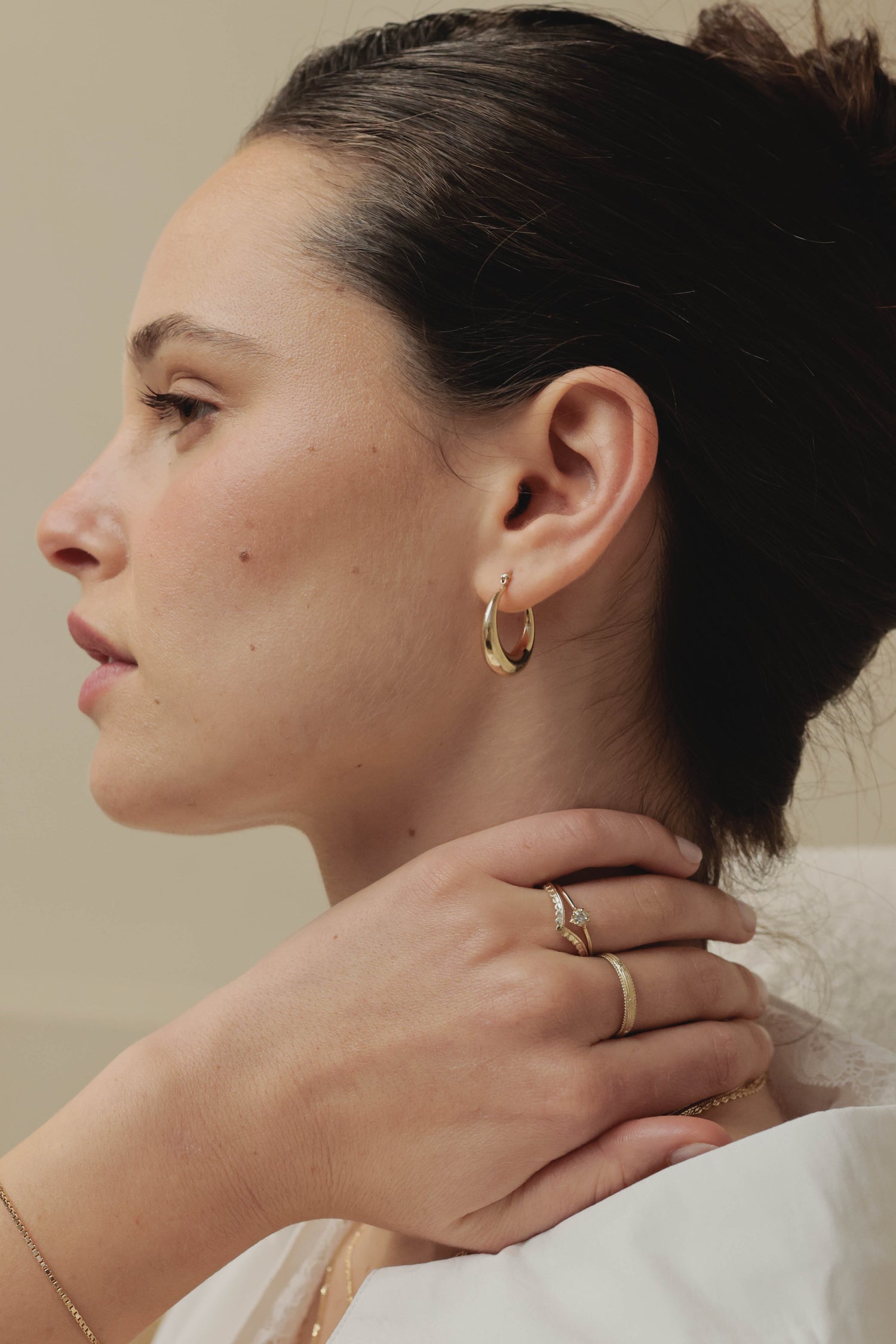 סט טבעות יהל - יהלום | זהב 14K