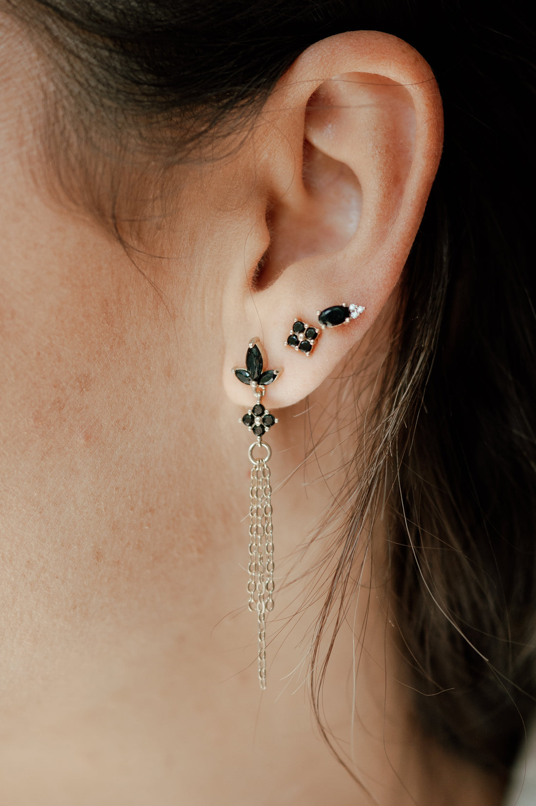 עגילי שובל | כסף 925