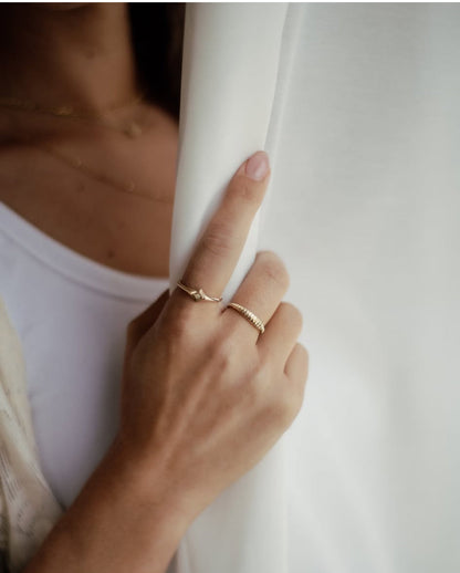 טבעת הרים | זהב 14k